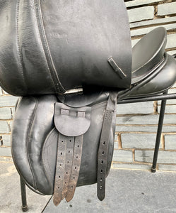 17” MW Kes Gp/VSD Saddle - Black