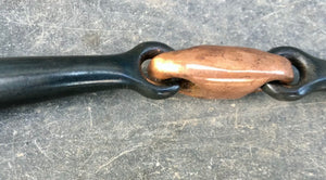Loose Ring Sweet Iron Snaffle with Copper Lozenge - 4 1/2-6” - BD Legal