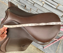 Load image into Gallery viewer, 17 1/2” MW Symmonds Richmond GP Saddle - Brown